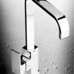 Gio Malta Square Chrome Kitchen Sink Mixer