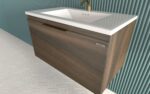Mosaico Vero Savvy Vanity 800mm Walnut - Image 3