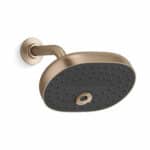 Kohler Statement Three Function Showerhead Brushed Bronze