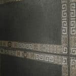 Versace Greek Cassettone Antracite/Oro 400x800mm