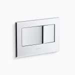 Kohler Bevel Flush Plate Polished Chrome