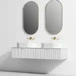 Mosaico Vero Fabulous White Large Vanity Matt 1600x320x503mm
