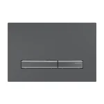Geberit Sigma 50 Actuator Brush Black Chrome/Black Chrome
