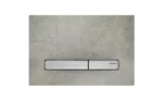 Geberit Sigma 50 Actuator Concrete Grey/Chrome - Image 2