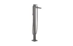 Hansgrohe Metropol Brushed Black Chrome Bath Mixer - Image 2