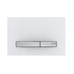 Geberit Sigma 50 Actuator Alpine White Perspex/Chrome