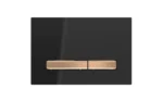 Geberit Sigma 50 Actuator Black Glass/Red Gold - Image 2