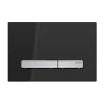 Geberit Sigma 50 Actuator Jet Black Perspex/Chrome