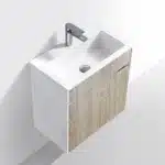 Gio Simplicity 550 Vanity Sona Oak & Basin