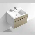 Gio Simplicity 800 Vanity Sona Oak & Basin
