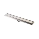 Gio Shower Channel 860mm Solid Grid Stainless Steel