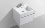Gio Simplicity 800 White Vanity & Basin - Image 2
