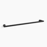 Kohler Accent Single Towel Bar 610mm Matt Black