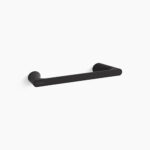 Kohler Accent Towel Ring Matt Black