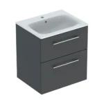 Geberit Selnova 600 Basin & Vanity 2 Drawers Lava