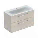 Geberit Selnova 1000 Basin & Vanity 2 Drawers Light Hickory