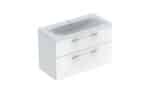 Geberit Selnova 1000 Basin & Vanity 2 Drawers White - Image 2