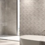 Saw Asphalt Off White Decor 300x900mm